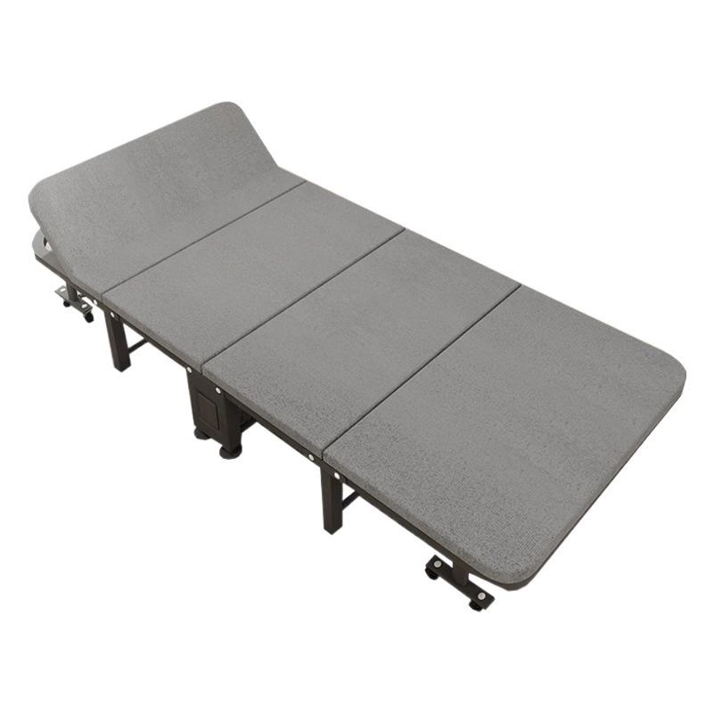 Раскладная кровать для обеденного перерыва Односпальная кровать для обеденного перерыва Четырехраскладная кровать Офисная раскладная кровать Четырехкратная армейская кровать Студенческий диван