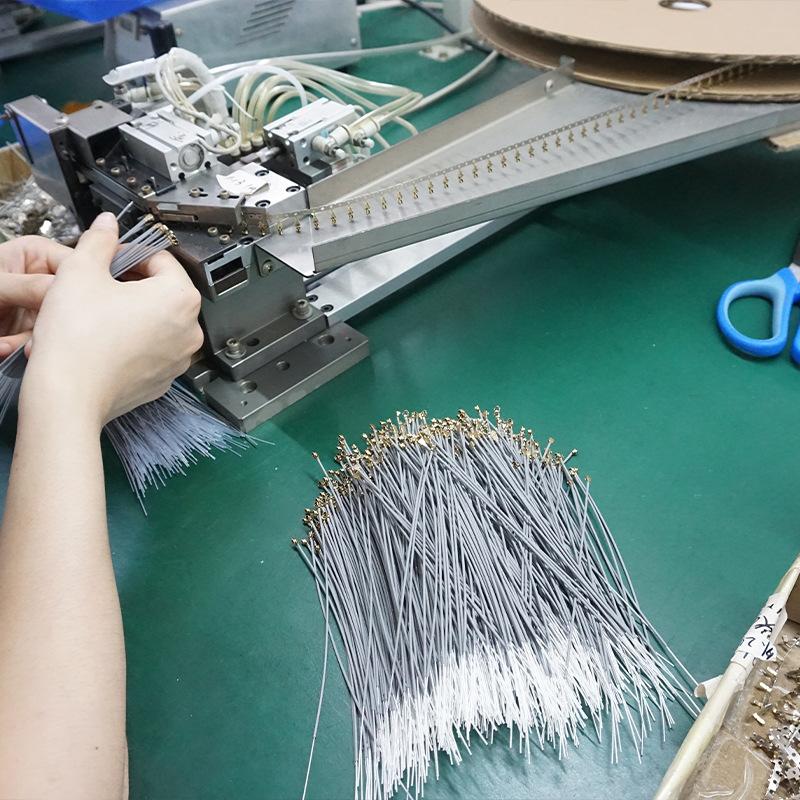 Double-headed IPEX antenna patch cord generation 1/generation 4/welding terminal MHF UFL1.13 coaxial extension cord
