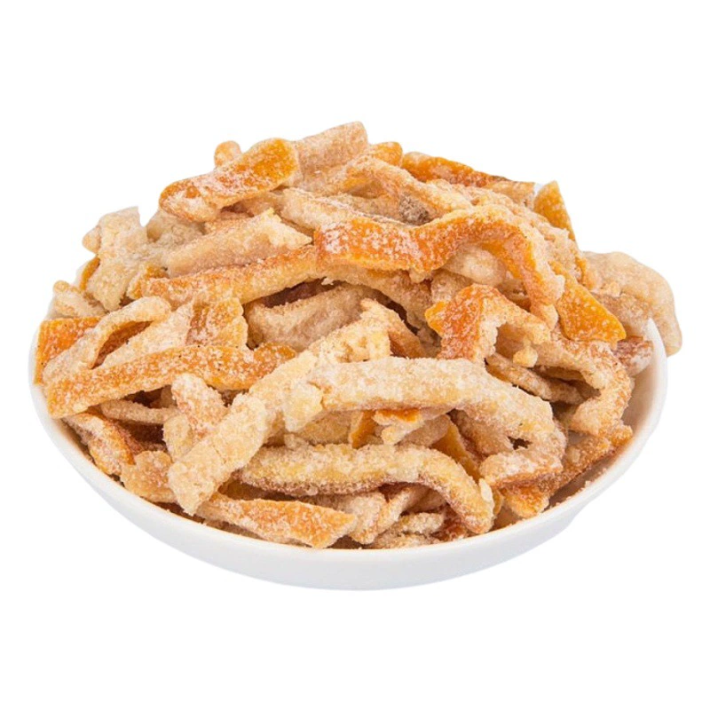 Шелк из кожуры мандарина оптом девять полосок из кожуры мандарина Сладкая кожура мандарина Кожура мандарина Яньцзинь консервированные фрукты 10 кг сушеные цукаты
