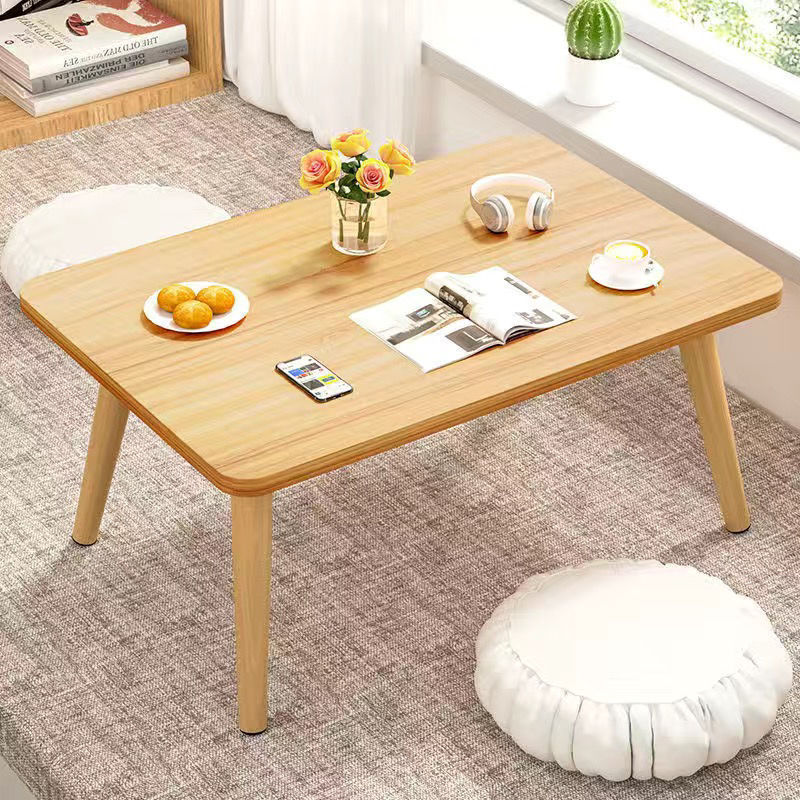 Ins net ventana flotante mini mesa tatami balcón pequeño mesilla de té dormitorio sentado en el suelo para cenar kang varias habitaciones de alquiler