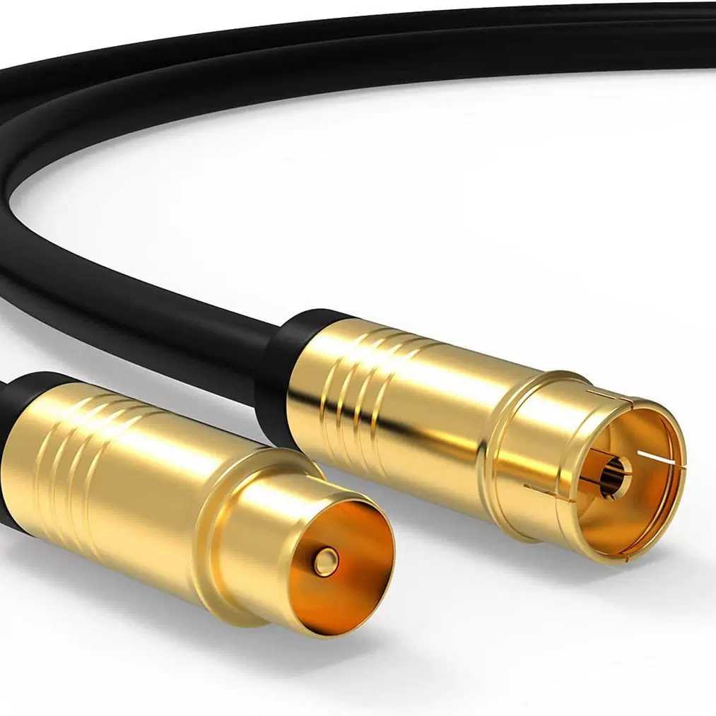 有线电视线高清RF射频线9.5头机顶盒连接线闭路机顶盒信号TV