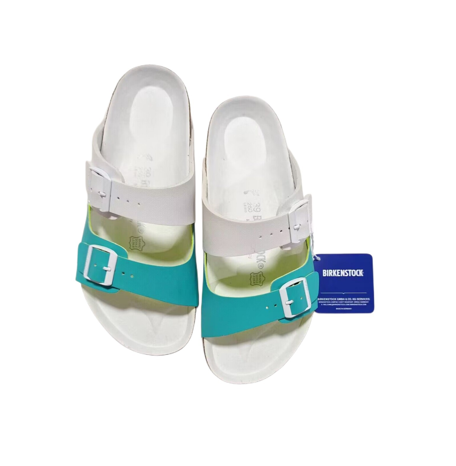 Zapatos planos de mujer a juego de color de verano, nuevas zapatillas, sandalias de doble botón, zapatillas de corcho del mismo estilo para hombres y mujeres, zapatillas de tacón plano