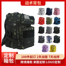 定制大容量3P战术背包外贸热款牛津布户外运动贴牌双肩包OEM代工