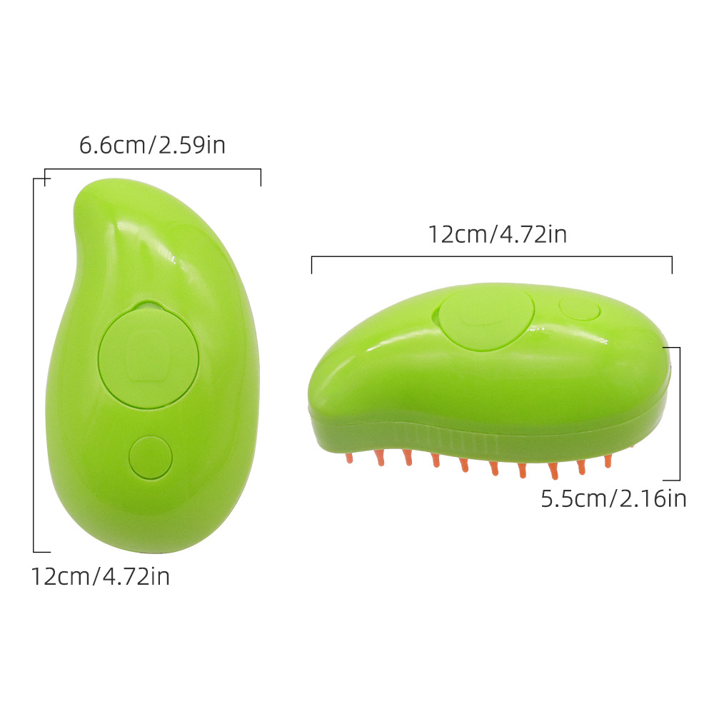 Peine en spray para mascotas Peine de masaje Peine de vapor Peine de gato Peine especial para pelaje flotante Peine de mango para depilación de gato