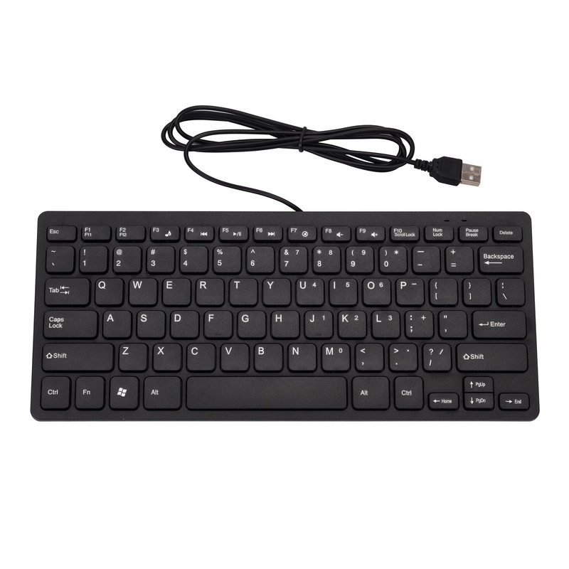 在庫あり 小さな言語有線キーボード ミニ ミニ チョコレート キーボード USB ポータブル ラップトップ キーボード|undefined