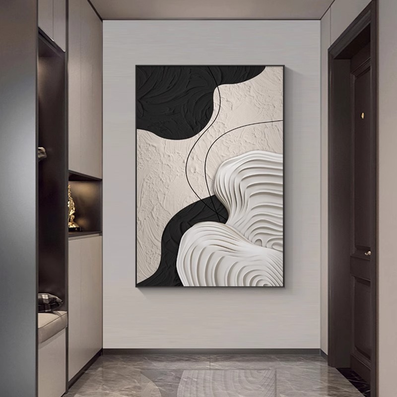 わびさびスタイルのリビングルーム装飾絵画ミニマリストテクスチャ床絵画モダンな抽象ソファ背景壁掛け絵画玄関壁画|undefined