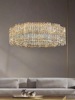 Crystal pendant, ceiling lamp for living room, modern and minimalistic design lights for bedroom, french style, light luxury style