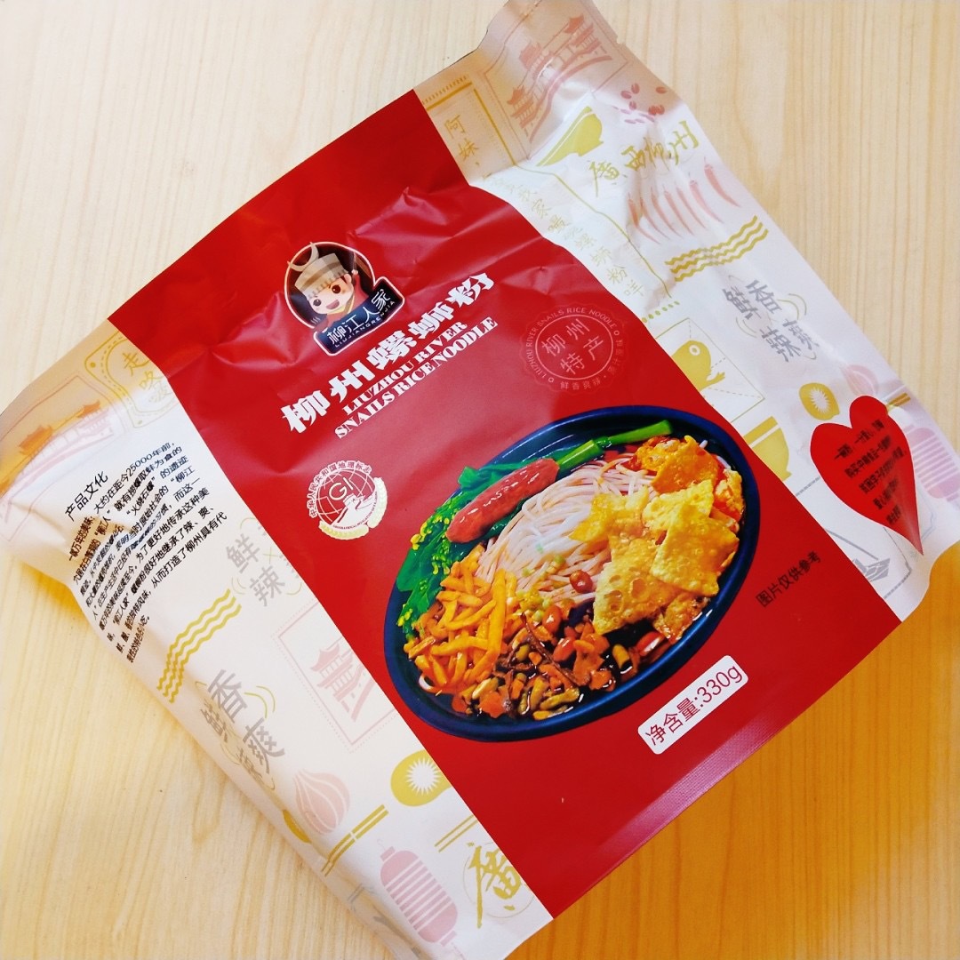 Liujiang Renjia Snail Noodles 330g, Liuzhou Snail Noodles from Guangxi 350g, Wholesale Sour & Spicy Noodles, Instant Rice Noodles, and Convenient Instant Ramen