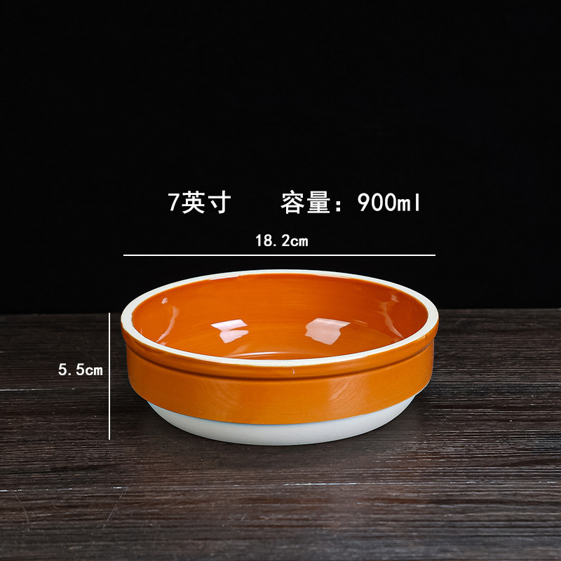 湘菜碗蒸饭碗土陶蒸笼饭碗饭店专用钵仔碗陶瓷饭钵蒸菜碗蒸饭土碗|undefined