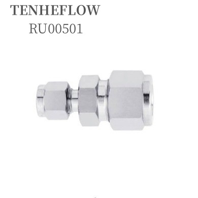 TENHEFLOW不锈钢接头管件異径卡套直通任由接头RU00501 1/8