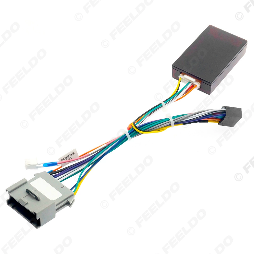 Применимо к 02-06 Hummer Н 2/H3 Модифицированная линия Android большой экран навигации 16P шнур питания + протокольная коробка