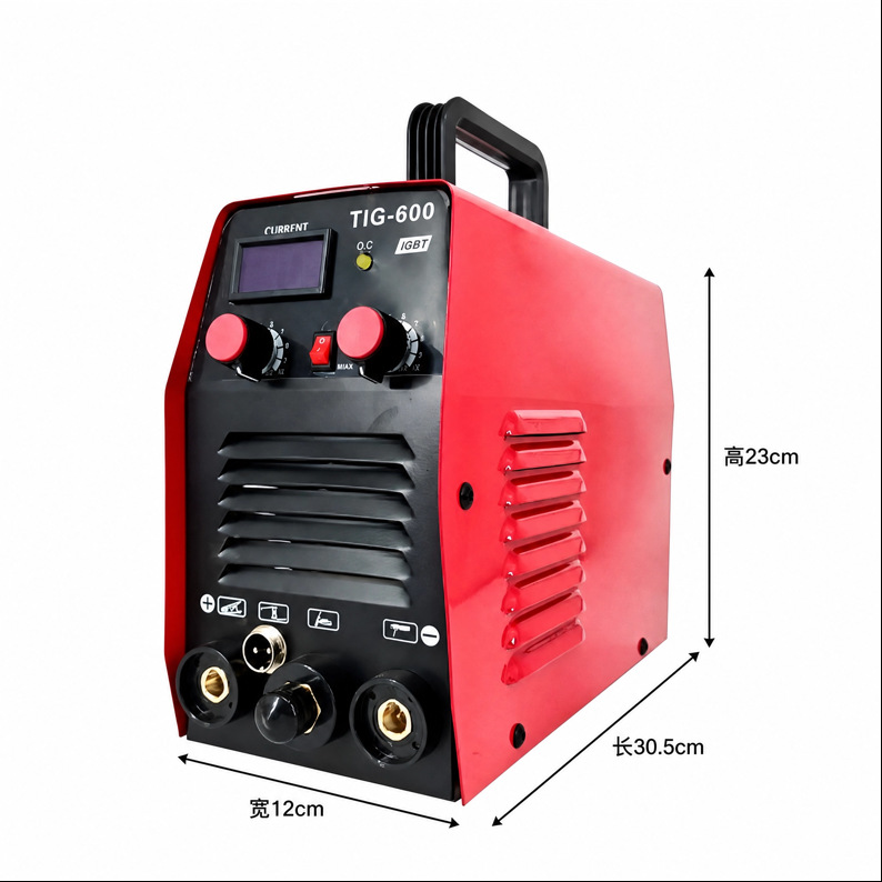 Máquina de soldadura eléctrica de mano pequeña para el hogar al por mayor transfronteriza 220V máquina de soldadura por puntos con pantalla digital inteligente de disipación de calor de hoja grande