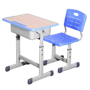 School Desks and Chairs Thickened High School, Middle School and Primary School Student Desks and Chairs Children's Study Tables Training Tutoring Class Desks and Chairs