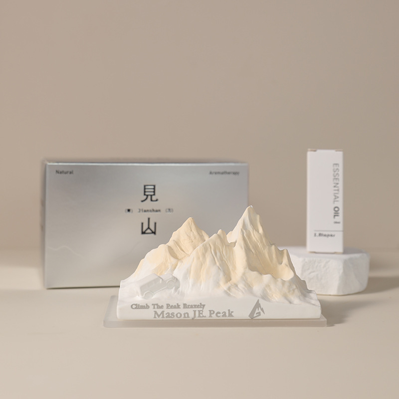 阿尔卑斯山扩香石摆件中控台摆件室内车载香薰摆件高级感香薰礼盒|undefined