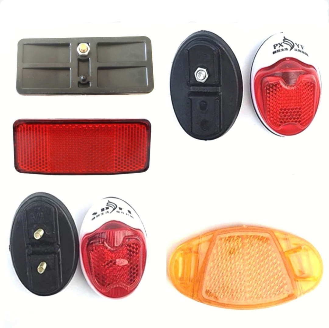 Bicycle Front and Rear Reflectors, Mountain Road Bike Spokes, Reflectors, Spoke Strips, Decorative Hot Wheels, Night Warning Films