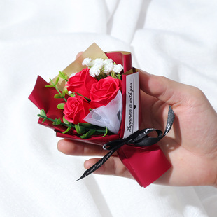 Mother's Day Dried Flower Bouquet Mini Bouquet Send Friends Rose Dried Flower Bouquet Gympani Bouquet Small Bouquet