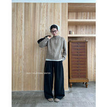 ［T台］T-PLATFORM广州十三行 冬季加厚裤子韩系女装休闲裤3553-2