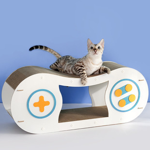 Game Machine corrugated paper cat scratch board scratch-resistant wear-resistant game machine corrugated paper cat scratch board classic cartoon hot style
