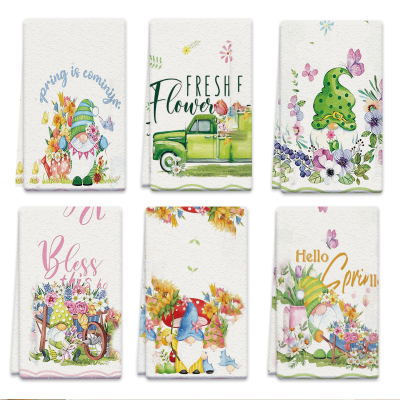 Wash towel towel dish towel household table cloth clearance sale a set of random delivery!!