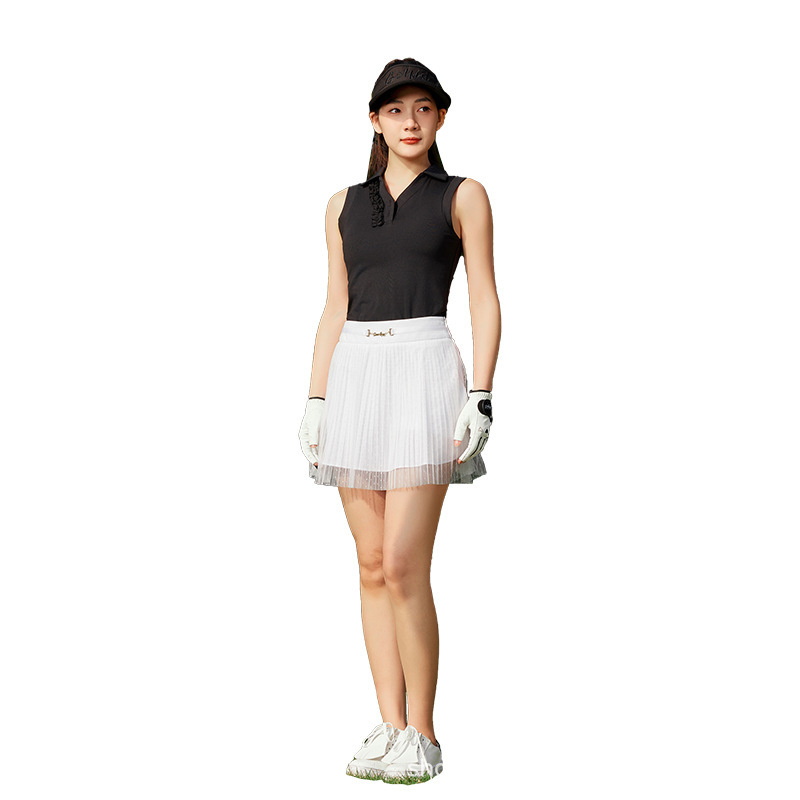 Gaofiest Golf Women's Sleeveless Vest Summer Sports Top Slimming