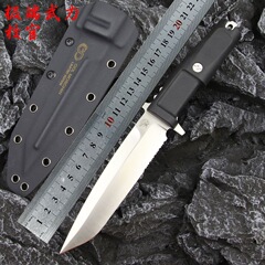意大利极端武力校官户外小直刀N690钢锋利求生刀具