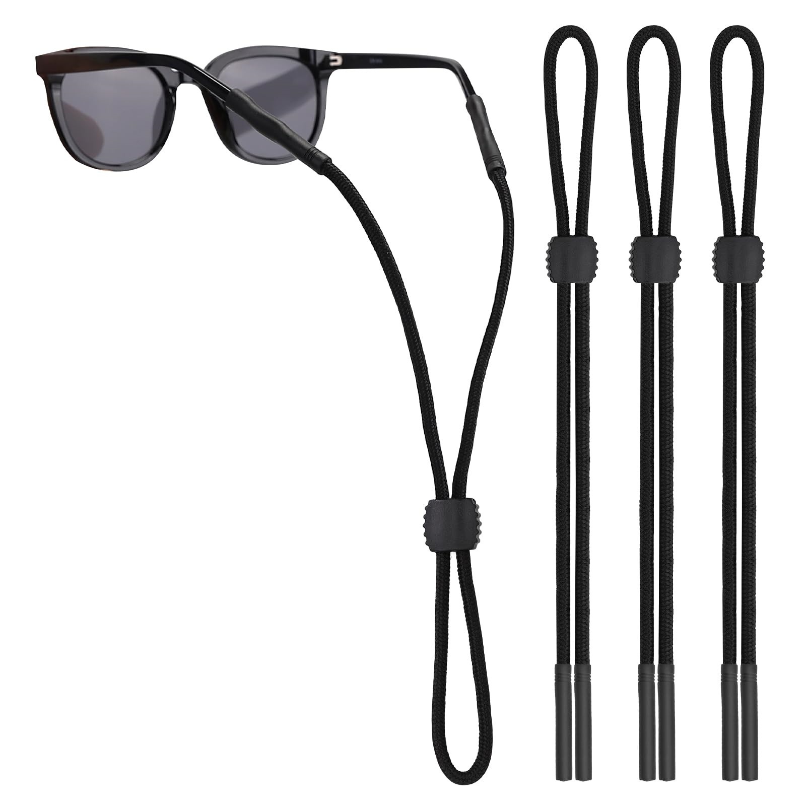 Glasses Rope Retainer Strap Men Women Wrap Around Neck Sunglasses Rope Chain Lanyard Water Sports Climbing Retainer