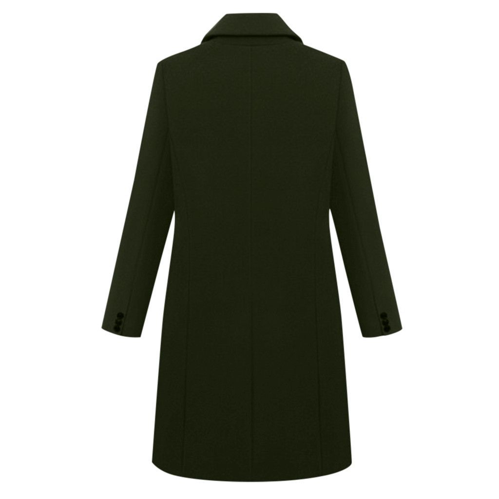 Women's Clothing Autumn and winter new large size woolen coat for women, multi color, medium and long style, Nizi coat_ipsvogv.com