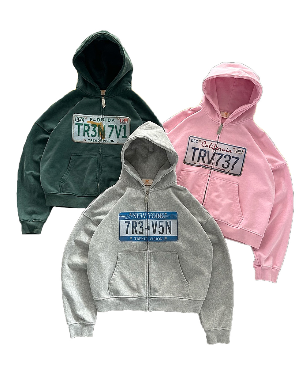 Men's Clothing Vintage Jacket Street Fashion European And American Wholesale Personalized Printed Zipper Sweatshirt Long Sleeved Pullover Hoodie_viptrois.com