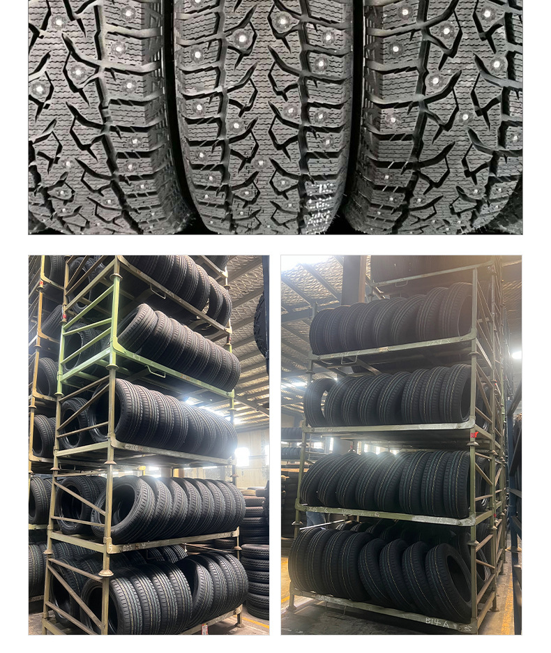 Wardway SNOWAY STUD snow tires 195/65R15, featuring snow studs, anti-slip, thickened, and wear-resistant