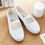 药店护士体操舞蹈小白鞋