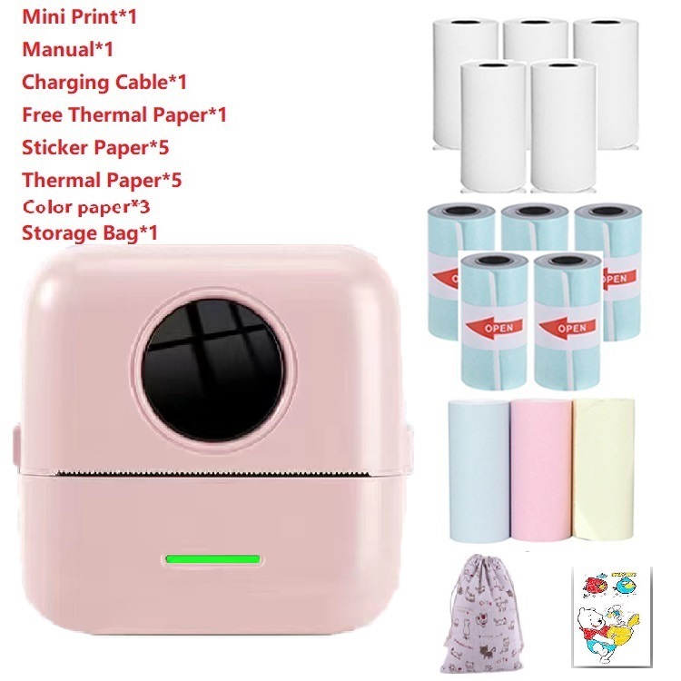 Mini Impresora Térmica de Bolsillo, Impresión Térmica, Interfaz USB image 21