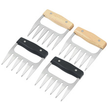 厂家现货不锈钢熊爪分肉器 烧烤叉新款厨房工具食品叉撕肉器肉抓