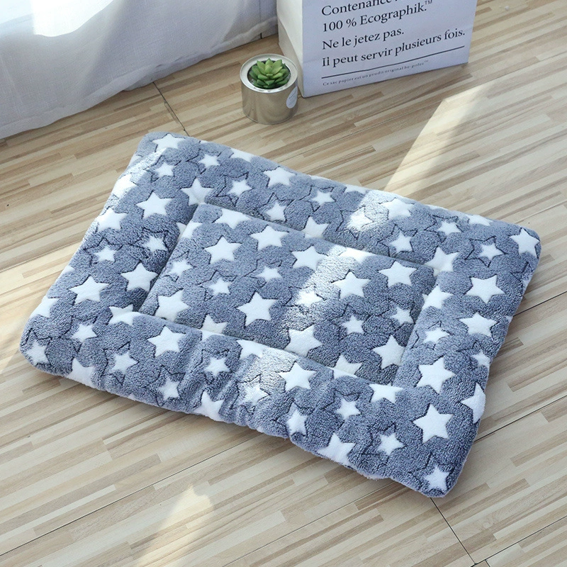 Pet Double-Sided Warming Cushion, Increased Thickness, Multi-Size (13×13–105×71 cm)
