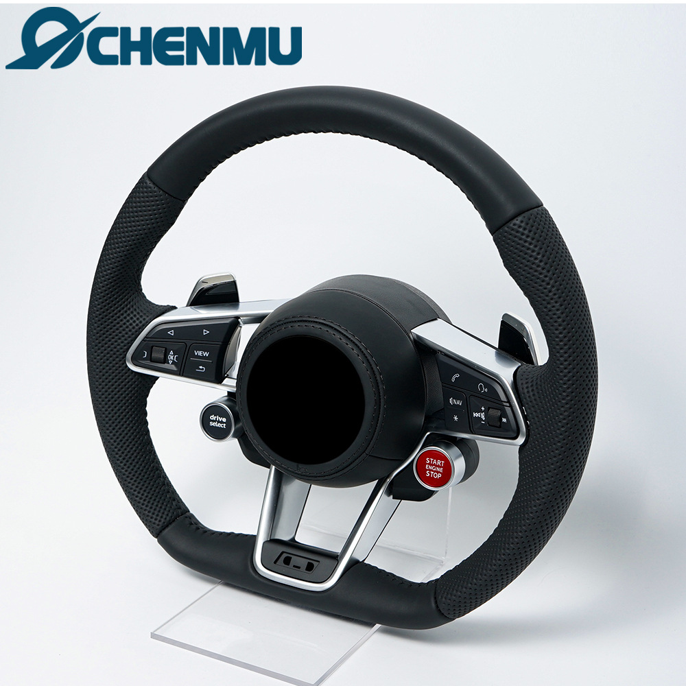 Suitable for Audi A3 A4L A5 A6L A7 Q2L Q3 Q4 Q5L Q6 modified R8 double bond steering wheel