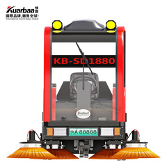 快霸駕駛式掃地機工業全自動掃地車工廠車間垃圾掃路車 KB-SD1880