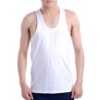 polyester vest white
