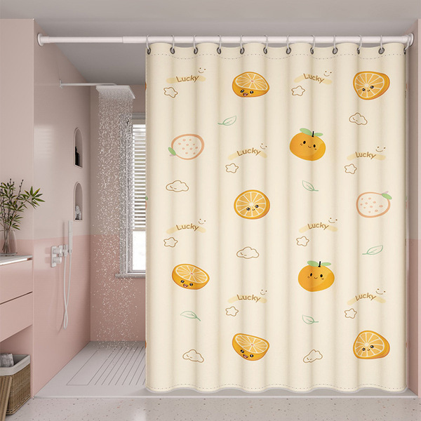 Bathroom shower curtain toilet waterproof mold and mildew -resistant…