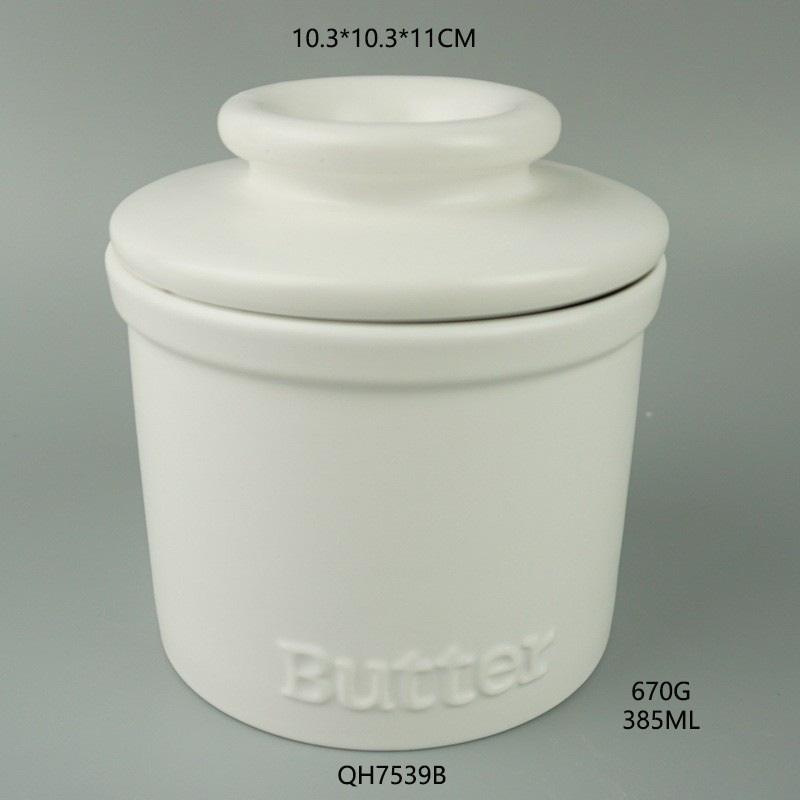 Estrictamente seleccionado en blanco y negro de cerámica amarillo tanque de aceite plato de queso con tapa cocina queso tanque de almacenamiento caja de mantequilla traje