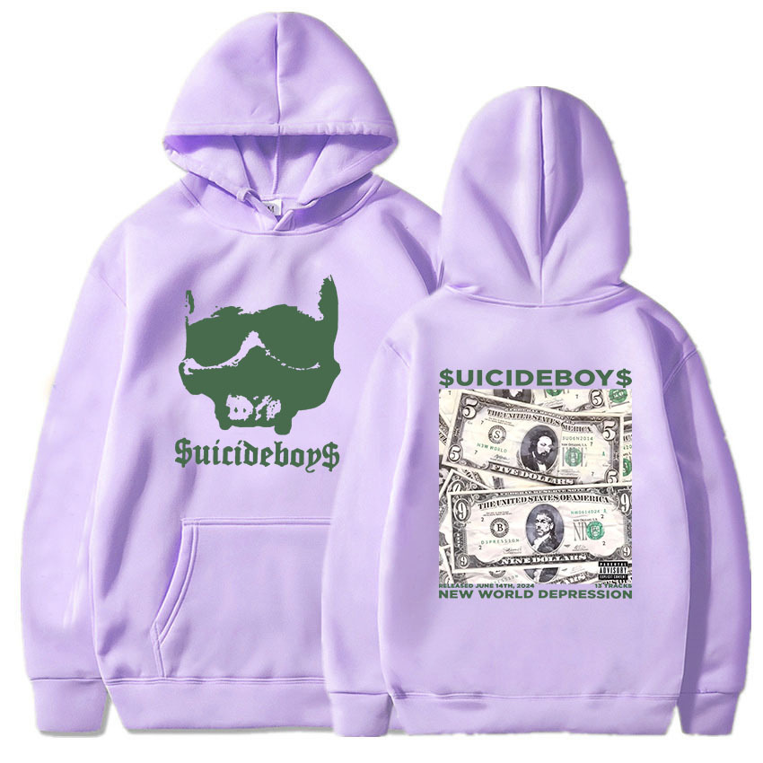 NEW WORLD DEPRESSION Album 2024 Hoodies Setwear Ropa Hombre