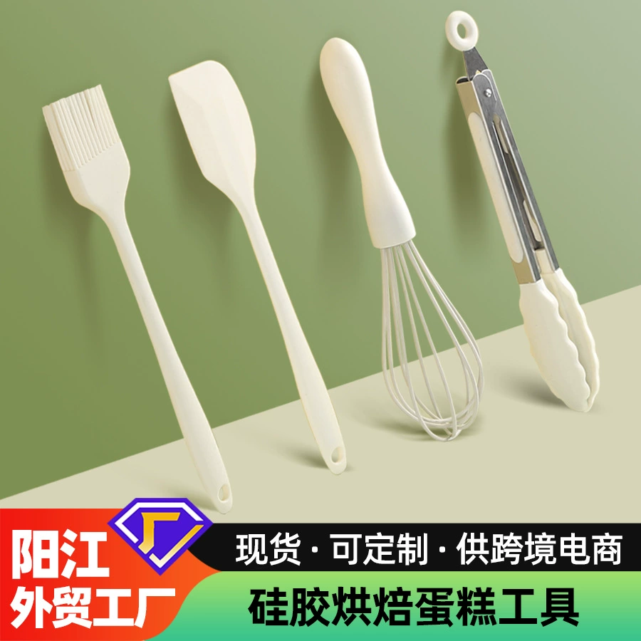 Бытовая выпечка скребка масло щетка высокая термостойкость силиконовый пищевой держатель яйца на кухне минималистский инструмент для выпечки оптом