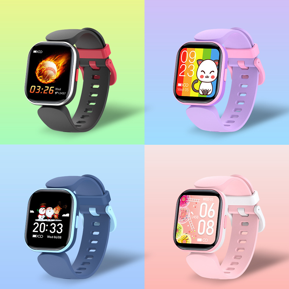 Cross-border New ProducT H39T Kidsren's Body TemperaTure WaTch InTelligenT HearT RaTe MeasuremenT WaTerproof PedomeTer OuTdoor MulTi-funcTional SporTs WaTch