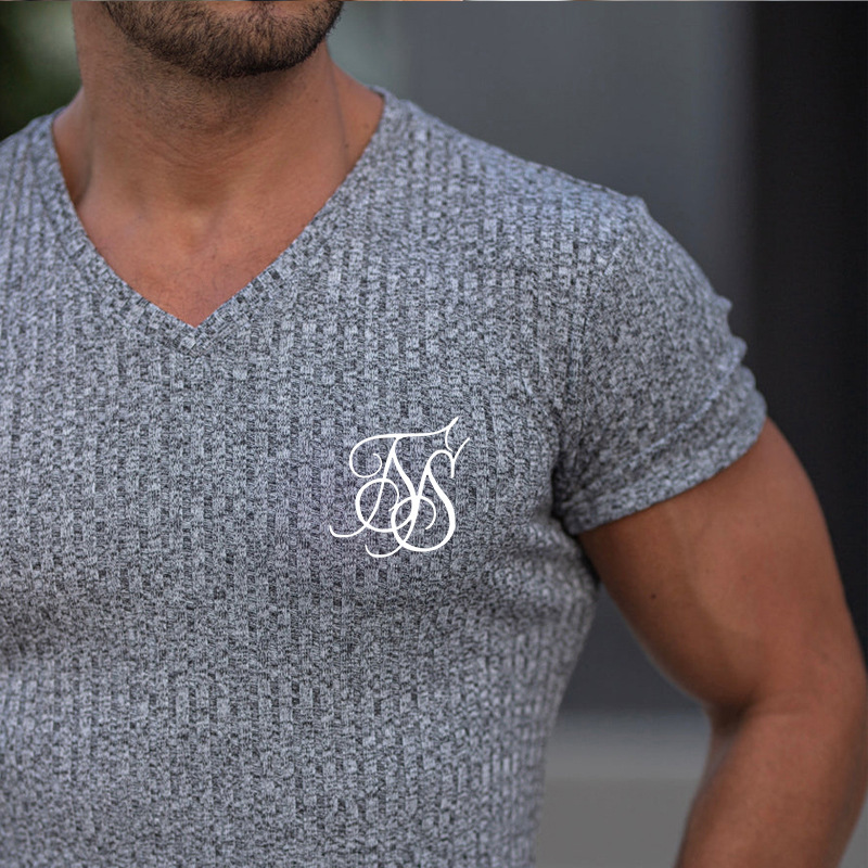 V-neck Sports T-shirt