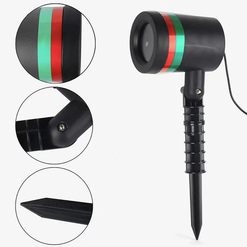 Цветные фонари на земле, сценические фонари звездного неба во дворе, лазерные фонари, готовые наружные фонари для газона от производителя