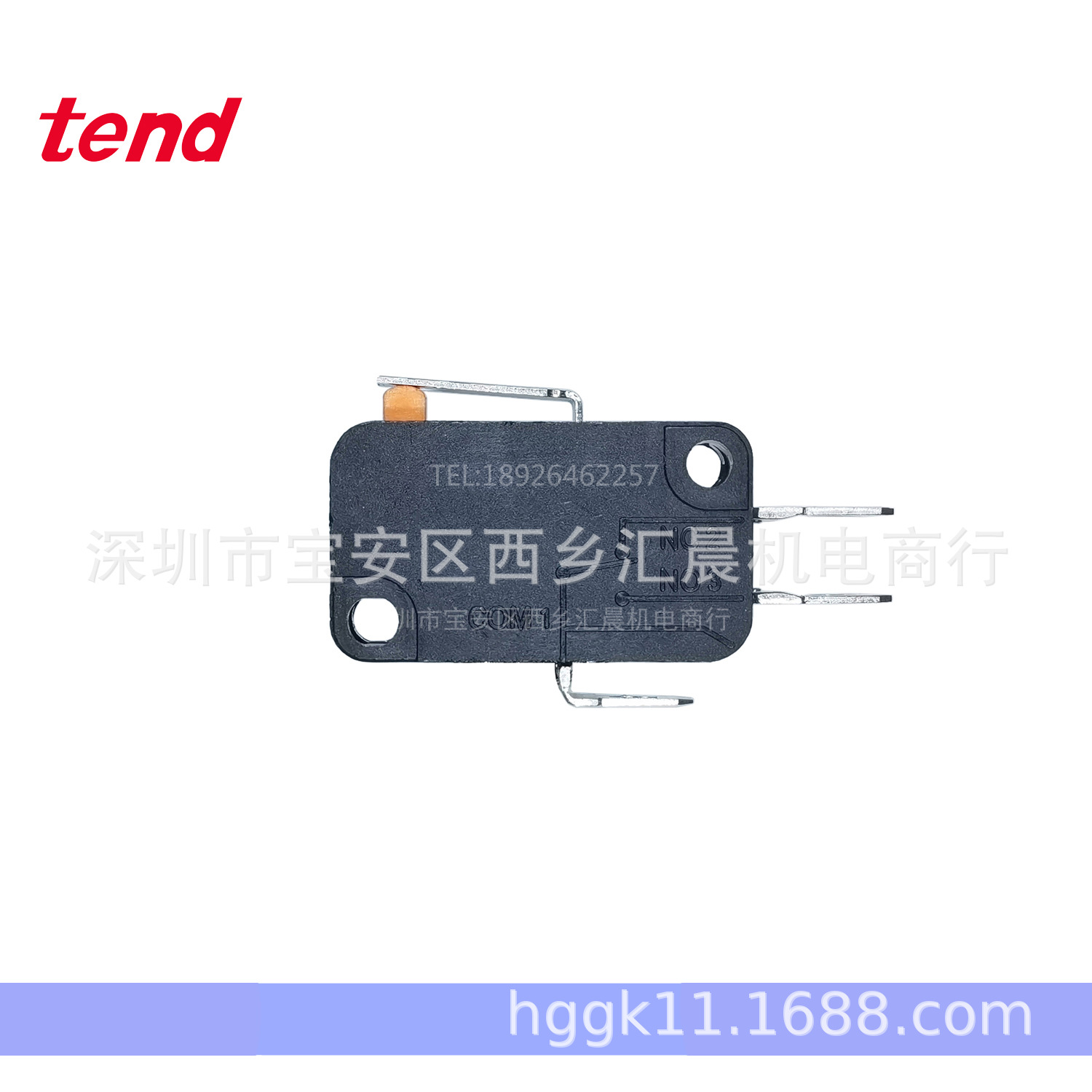 TEND天得微动开关TMV101-D TMV102-D TMV103-D#187型端子