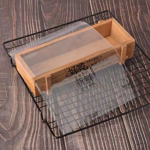 Bread packaging bag self-adhesive donut baked goods cookies biscuits cake toast transparent snack bag ziplock bag