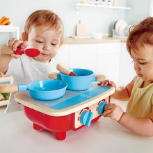 欧蒙萌宝厨房玩具套装仿真锅铲电磁炉男女孩儿童过家家益智玩具