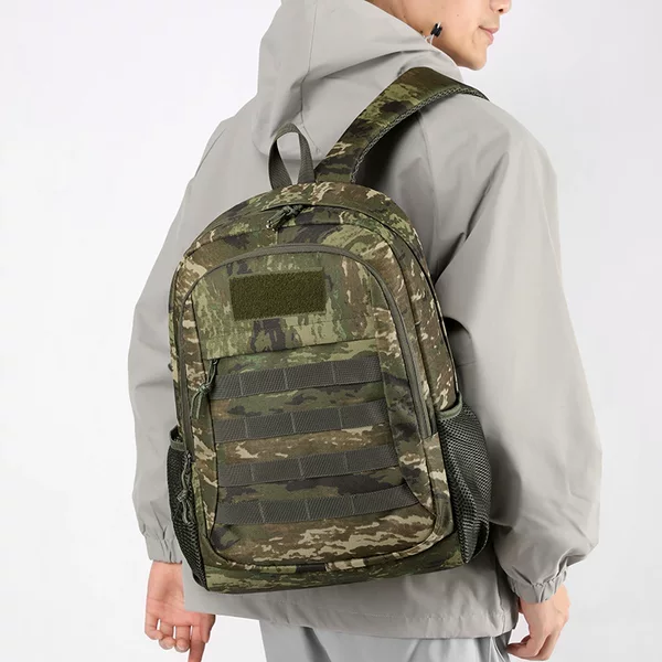 Cross-Border Backpack Men's Backpack New Large-Capacity Tactical Camouflage Backpack Casual Outdoor Travel Bag Men's Backpack