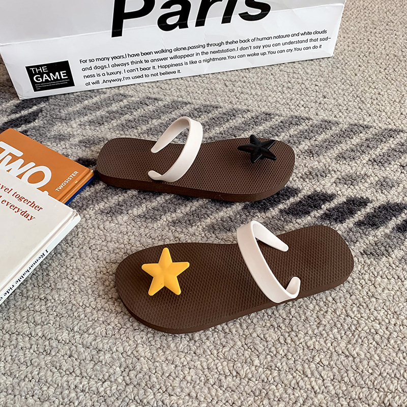 Brown-peach star / S size recommends 35-36 feet