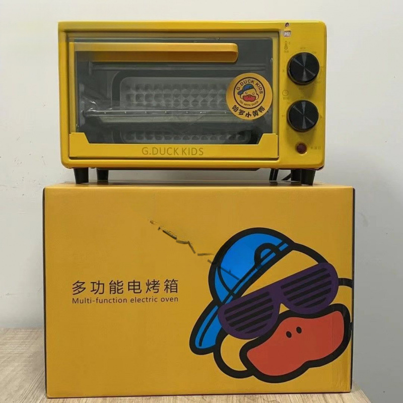 Little Yellow Duck Household Electric Oven Small Mini Multi-Function Oven Large Capacity Baking Gift Wholesale Delivery Package
