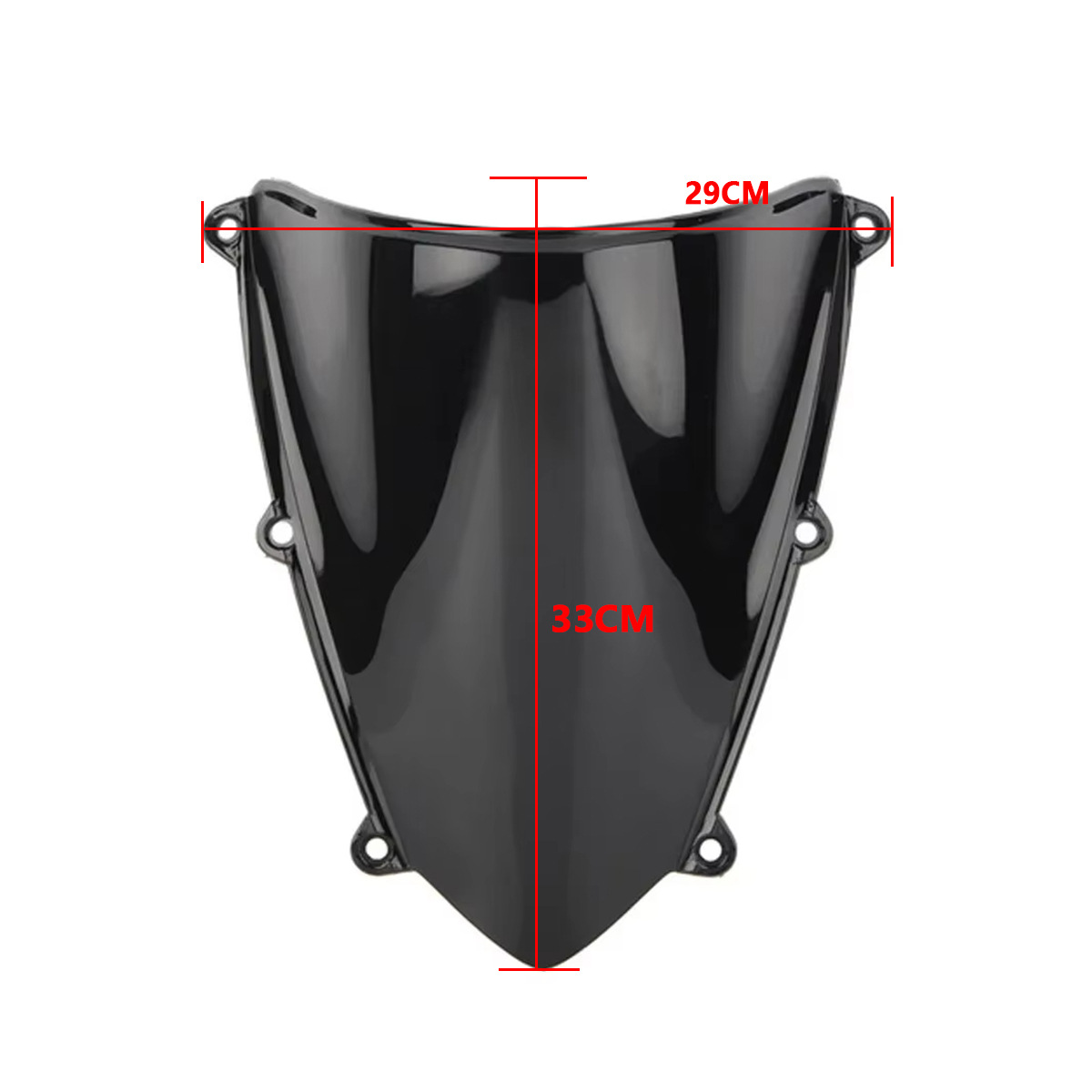 Motorcycle Front Windshield 2007-2012 Honda Cbr600Rr F5 High-Definition Front Wind Deflector